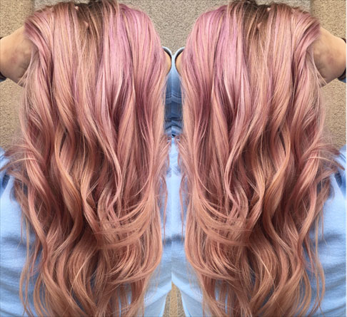 Colore capelli blush hair