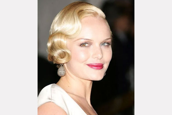 Onde finger waves di Kate Bosworth